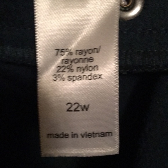 Maurices Teal Pants - Picture 7 of 8